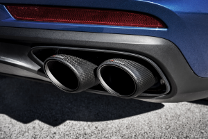 Koncovka výfuku (karbon) pro Porsche Panamera 4S / 4 E-hybrid / Sport Turismo (971) 2018 