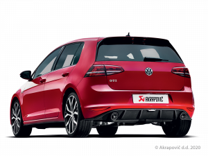 Výfuk Slip-On Line (titan) pro Volkswagen Golf (VII) GTI 2014 