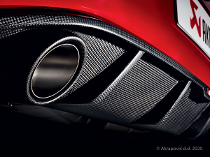 Zadní difuzor z uhlíkových vláken pro Volkswagen Golf (VII) GTI 2014 