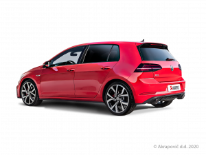 Výfuk Slip-On Race Line (titan) pro Volkswagen Golf (VII) GTI FL (169 kW) 2017 