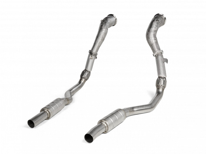 Downpipe / Link pipe set (SS) pro Audi RS 7 Sportback (C8) - OPF/GPF 