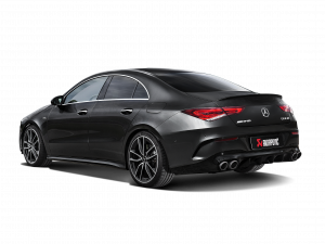 Výfuk Slip-On Line (titan) pro Mercedes-AMG CLA 35 (C118/X118) - OPF/GPF 2019 