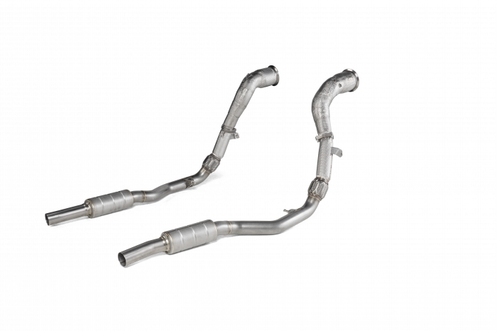 Downpipe / Link pipe set (SS) pro Audi RS Q8 (4M) - OPF/GPF 