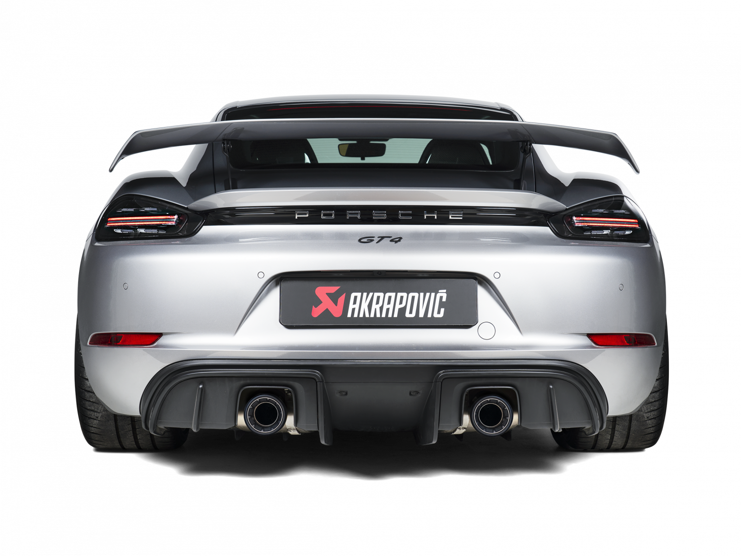 Výfuk Slip-On Race Line (titan) pro Porsche 718 Cayman GT4 / Spyder 2020 