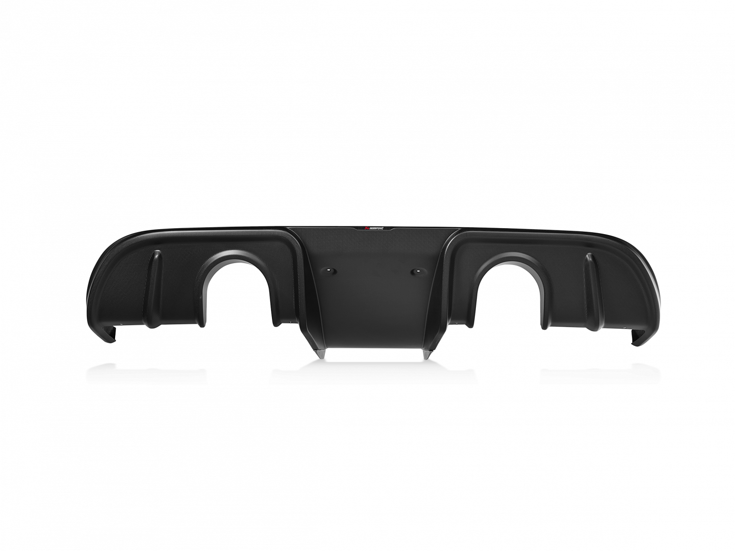 Zadní difuzor z uhlíkových vláken (karbon, matný) pro Porsche 718 Cayman GT4 / Spyder - OPF/GPF 2021 