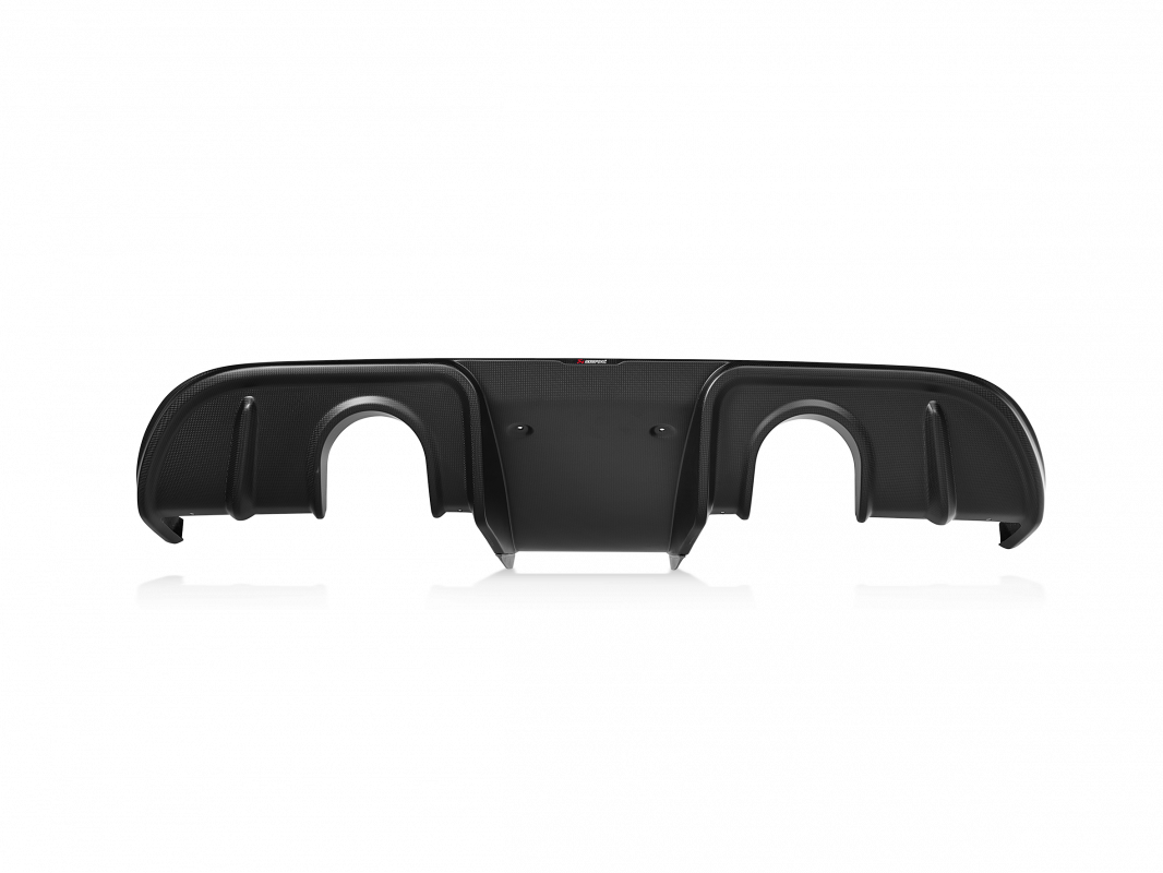 Zadní difuzor z uhlíkových vláken (karbon, matný) pro Porsche 718 Cayman GT4 / Spyder 2022