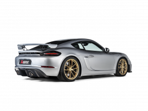 Zadní difuzor z uhlíkových vláken (karbon, matný) pro Porsche 718 Cayman GT4 / Spyder - OPF/GPF 2020 