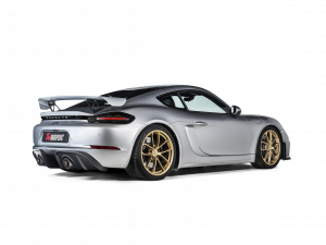 Zadní difuzor z uhlíkových vláken (karbon, matný) pro Porsche 718 Cayman GT4 2020 