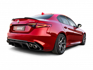 Výfuk Slip-On Line (titan) pro Alfa Romeo Giulia Quadrifoglio 2019 