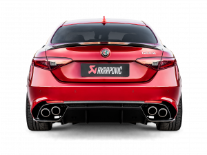 Výfuk Slip-On Line (titan) pro Alfa Romeo Giulia Quadrifoglio 2019 