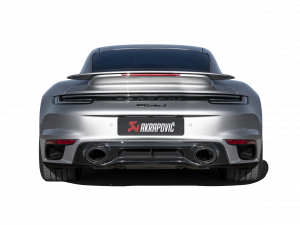 Závodní výfuk Slip-On Line (titan) na Porsche 911 Turbo / Turbo S (992) 2021