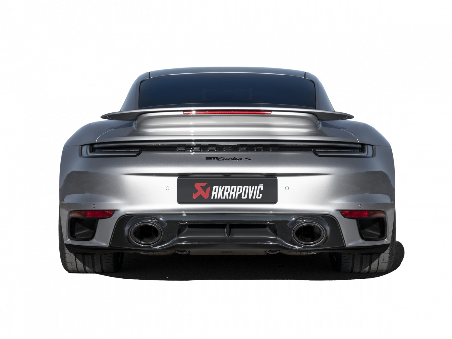Výfuk Slip-On Race Line (titan) pro Porsche 911 Turbo / Turbo S / Cabriolet (992) - OPF/GPF 