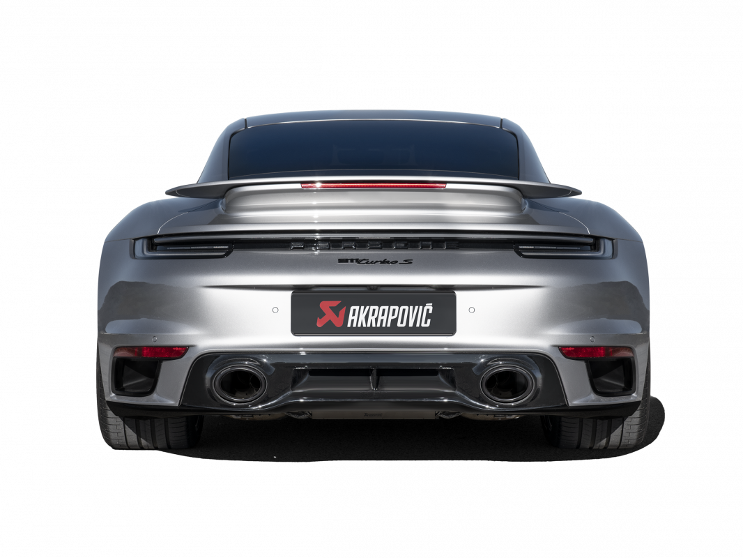 Výfuk Slip-On Race Line (titan) pro Porsche 911 Turbo / Turbo S (992) 2021 