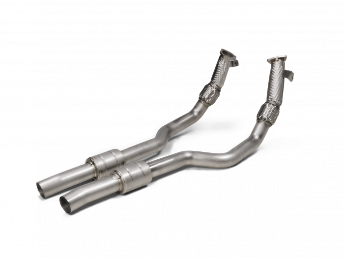 Link pipe set (SS) pro Audi RS 6 Avant (C8) - OPF/GPF 2022 