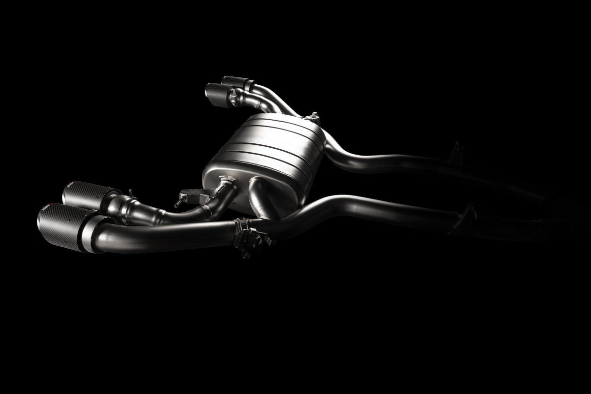 Výfuk Slip-On Line (titan) pro BMW X4 M / X4 M Competition (F98) - OPF/GPF 2022