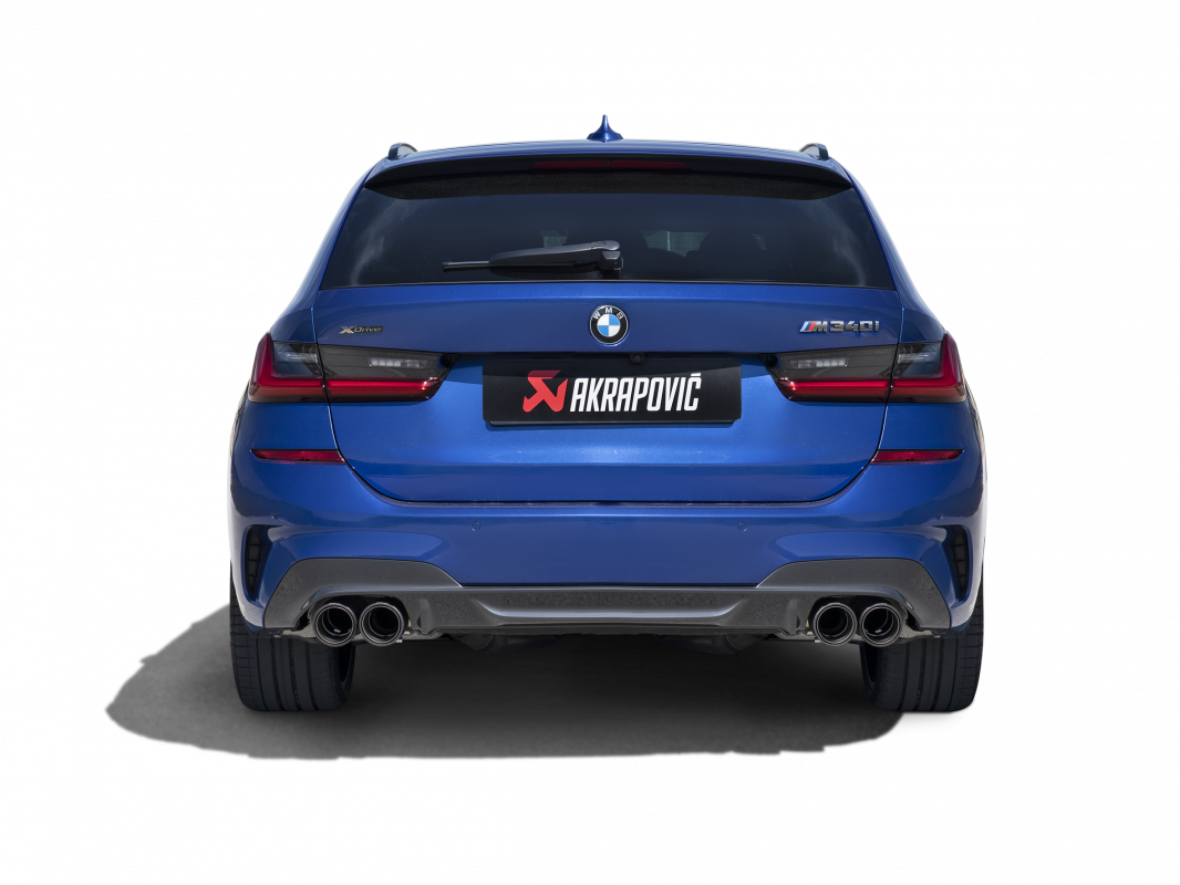 Výfuk Slip-On Line (titan) pro BMW M340i (G20, G21) 2022