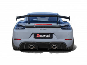 Výfuk Slip-On Race Line (titan) pro Porsche 718 Cayman GT4 RS 