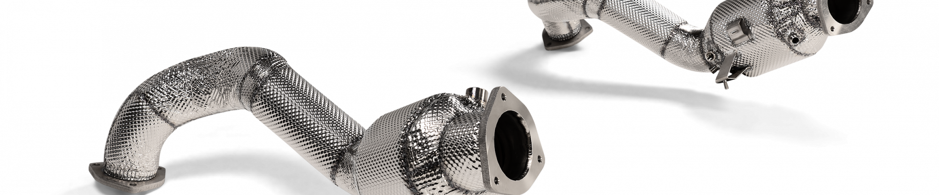 Spojovací potrubí Link Pipe Set (titan) pro Porsche 718 Cayman GT4 RS 2025 