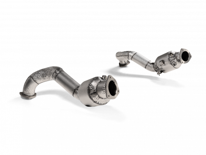 Spojovací potrubí Link Pipe Set (titan) pro Porsche 718 Cayman GT4 RS 2025 