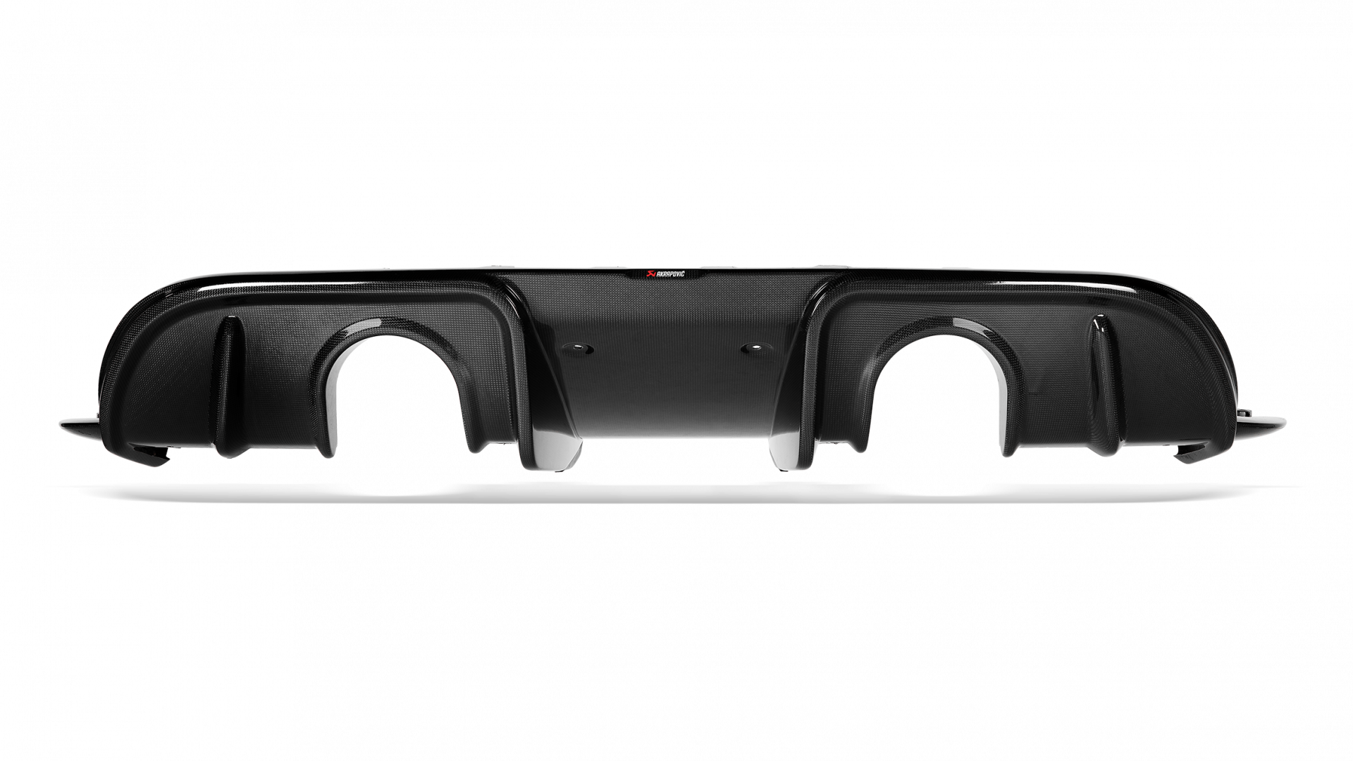 Zadní difuzor z uhlíkových vláken (karbon, lesklý) pro Porsche 718 Cayman GT4 RS 