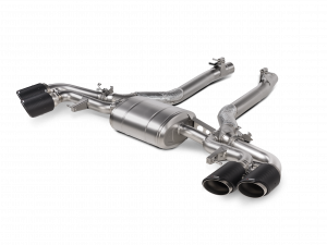 Slip-On Line (Titan) na BMW X5 M / X5 M Competition (F95) a X5 M (F95) / X5 M Competition 2024