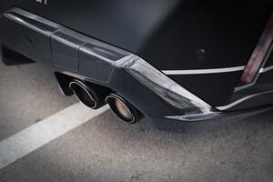 Zadní difuzor z uhlíkových vláken (karbon, lesklý) pro BMW M5 (G90, G99) 2025 