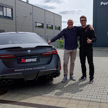 Společně s @akrapovic jsme dnes představili našim...