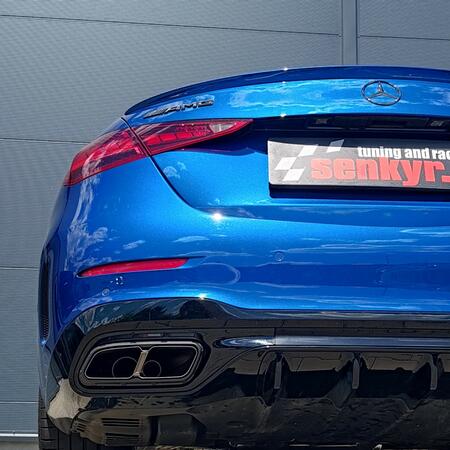 Sportovní výfuk z titanové slitiny...