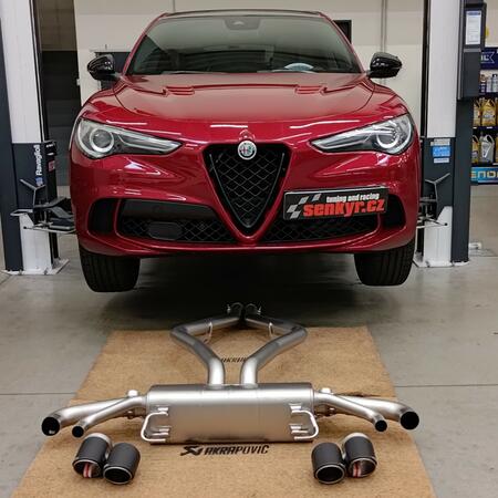 Výfukové systémy pro modely Alfa Romeo se...